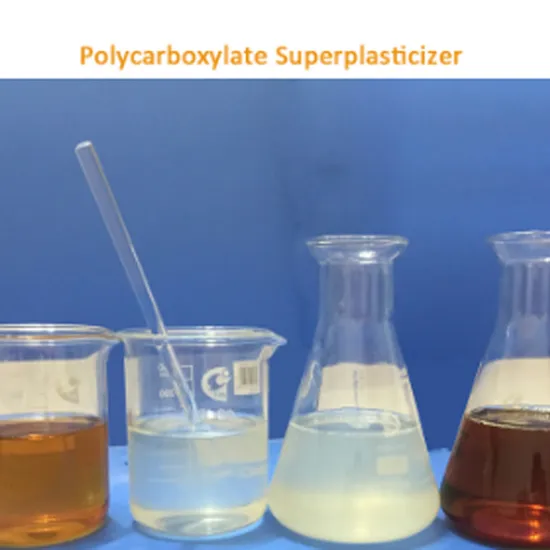 Superplastificante policarboxílico Agente tipo retentina de alto asentamiento como aditivos para concreto